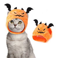 HKM-7520957 Adorable Sunflower Cat Headdress Wig for Pets - Cute Dress-Up Hat for Halloween and Seasonal Celebrations
