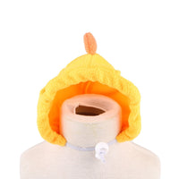HKM-7520957 Adorable Sunflower Cat Headdress Wig for Pets - Cute Dress-Up Hat for Halloween and Seasonal Celebrations