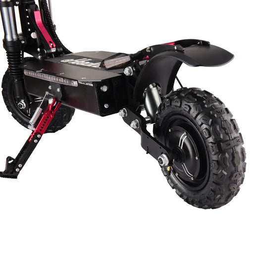 HKM-752339 5600W Dual Motor Offroad Electric Scooter, 60V 40Ah Battery, Foldable, Max Speed 100km/h, Up to 200kg Load