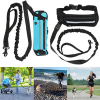 HKM-7525949 Nylon Pet Purse Leash for Comfortable Dog Walking - Adjustable Waist Bag and Traction Rope Combo