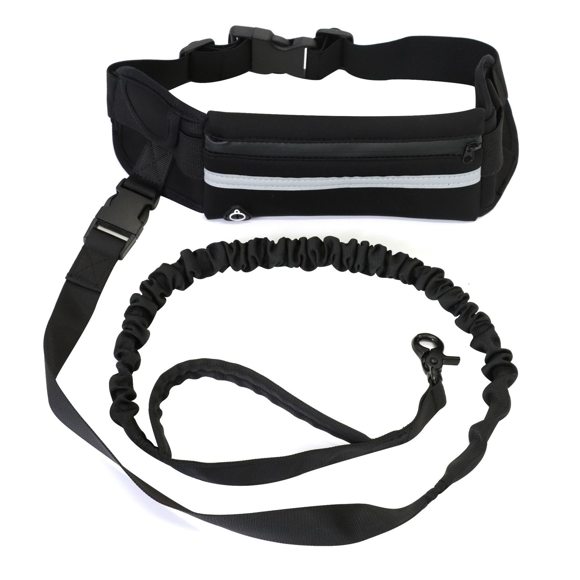 HKM-7525949 Nylon Pet Purse Leash for Comfortable Dog Walking - Adjustable Waist Bag and Traction Rope Combo