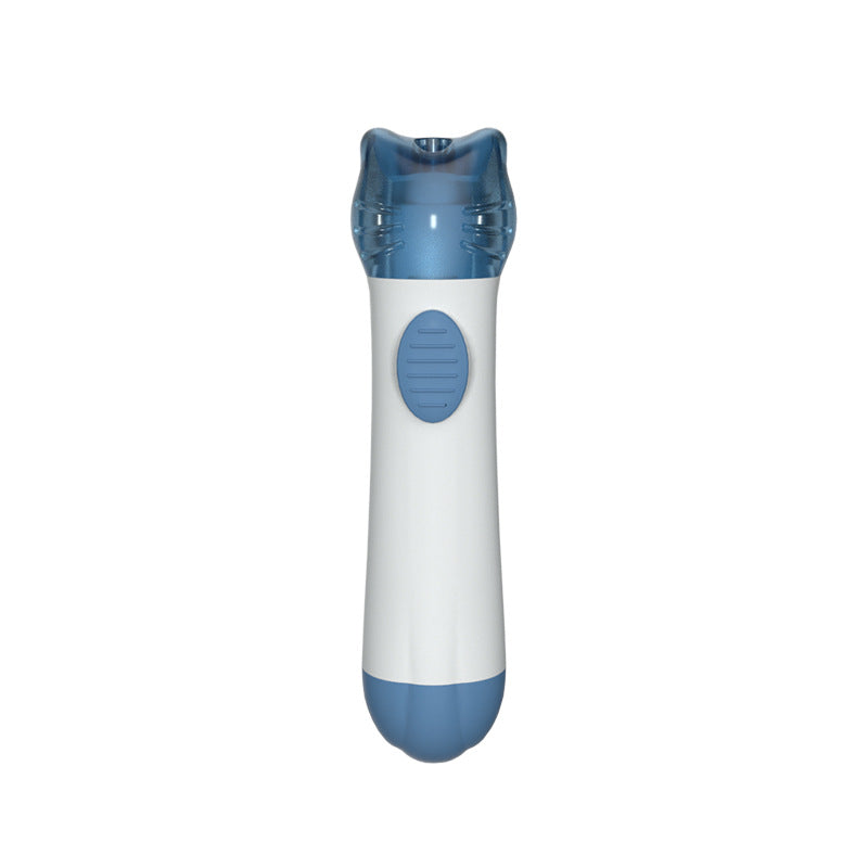 HKM-7526973 Plastic Cat Face Infrared Modeling Pen with Battery and Screwdriver - Blue, Green, Coffee