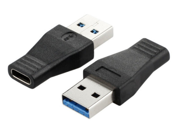 HKM-752723 USB Male to Type-C Female Adapter, 500MB/s Data Transfer Speed, Compact and Efficient Design