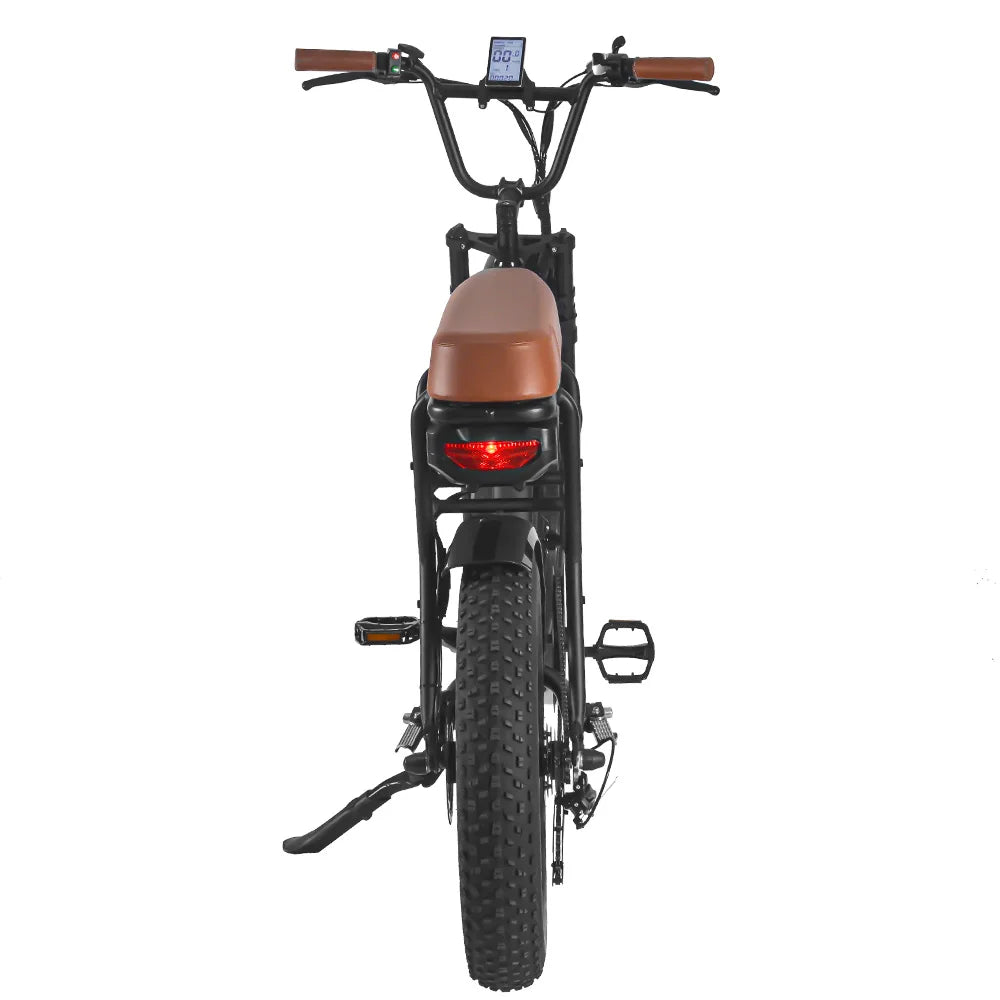 HKM-752787 750W/1000W Electric Fat Tire Mountain Bike with 7-Speed Gears and 48V Lithium Battery