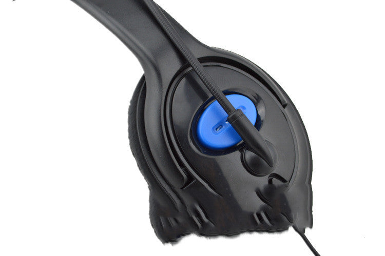 HKM-752787 Wired Headset for PS4 - Over-Ear Gaming Headphones with 3.5mm Connection