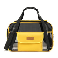 HKM-7528381 Breathable One-Shoulder Pet Carrier Bag in Solid Colors