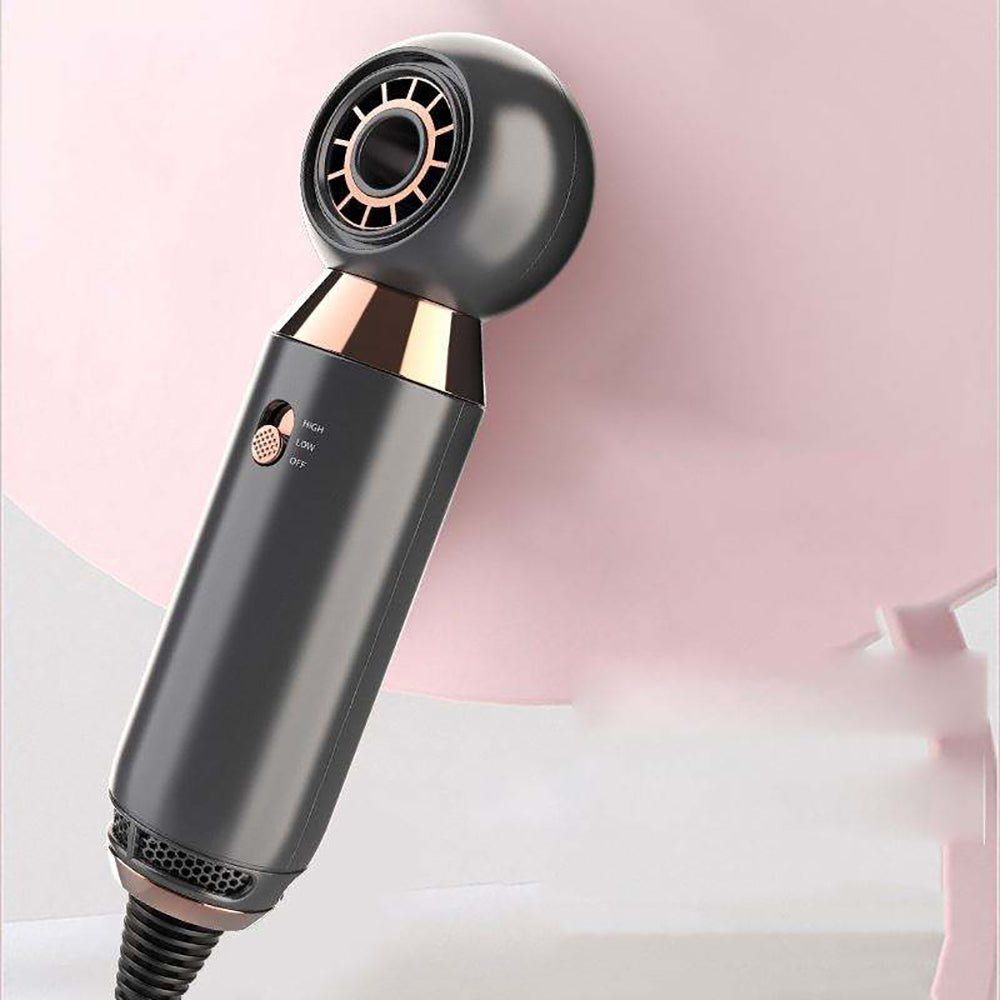 HKM-752979 Leafless 800W Hair Dryer with 2-Speed Settings and Negative Ionic Technology, Portable for Salon Use