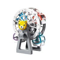 HKM-753043 3D Wind-Up Ferris Wheel Building Block Toy Set for Kids, Educational Construction Playset