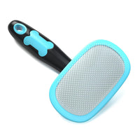 HKM-7533373 Pet Grooming Brush for Dogs and Cats - Stainless Steel Bristles, Comfort Grip Handle, Easy Cleaning, Long and Short Hair