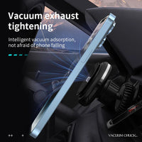 HKM-753363 Universal 10W Wireless Car Phone Holder with 360-Degree Rotation for Air Vent Mount