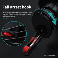 HKM-753363 Universal 10W Wireless Car Phone Holder with 360-Degree Rotation for Air Vent Mount