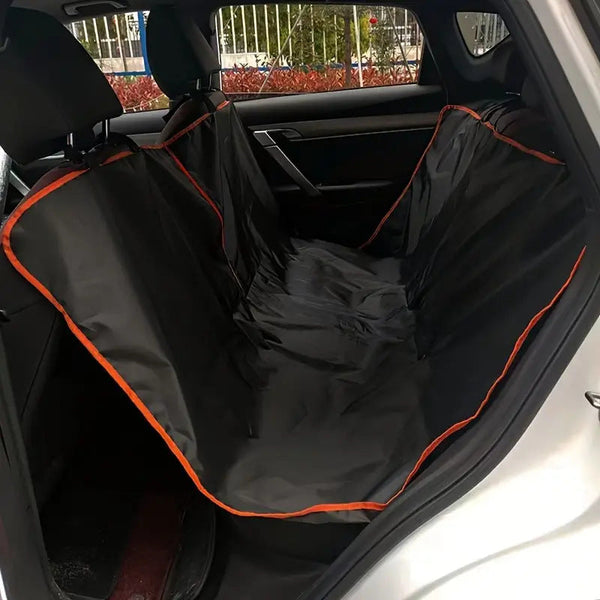 HKM-7533757 Car Rear Pet Anti-Fouling Cushion ¨C Adjustable Fabric Pad for Dogs
