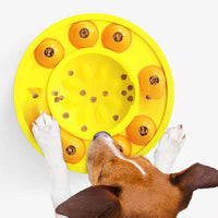 HKM-7537853 Interactive Dog Puzzle Toy and Slow Feeder for Large Dogs - IQ Treat Dispenser for Mental Stimulation