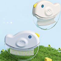HKM-7539133 Small Pet Massage Brush for Cats and Dogs to Remove Loose Hair