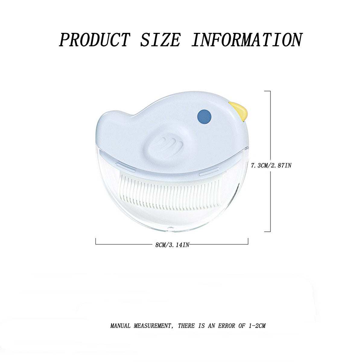 HKM-7539133 Small Pet Massage Brush for Cats and Dogs to Remove Loose Hair