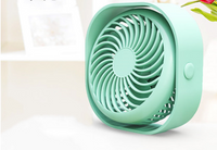 HKM-754131 Portable USB Rechargeable Fan with Adjustable Speed and Quiet Operation