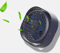 HKM-754131 Portable USB Rechargeable Fan with Adjustable Speed and Quiet Operation