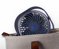 HKM-754131 Portable USB Rechargeable Fan with Adjustable Speed and Quiet Operation