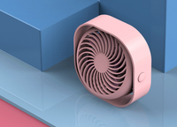 HKM-754131 Portable USB Rechargeable Fan with Adjustable Speed and Quiet Operation