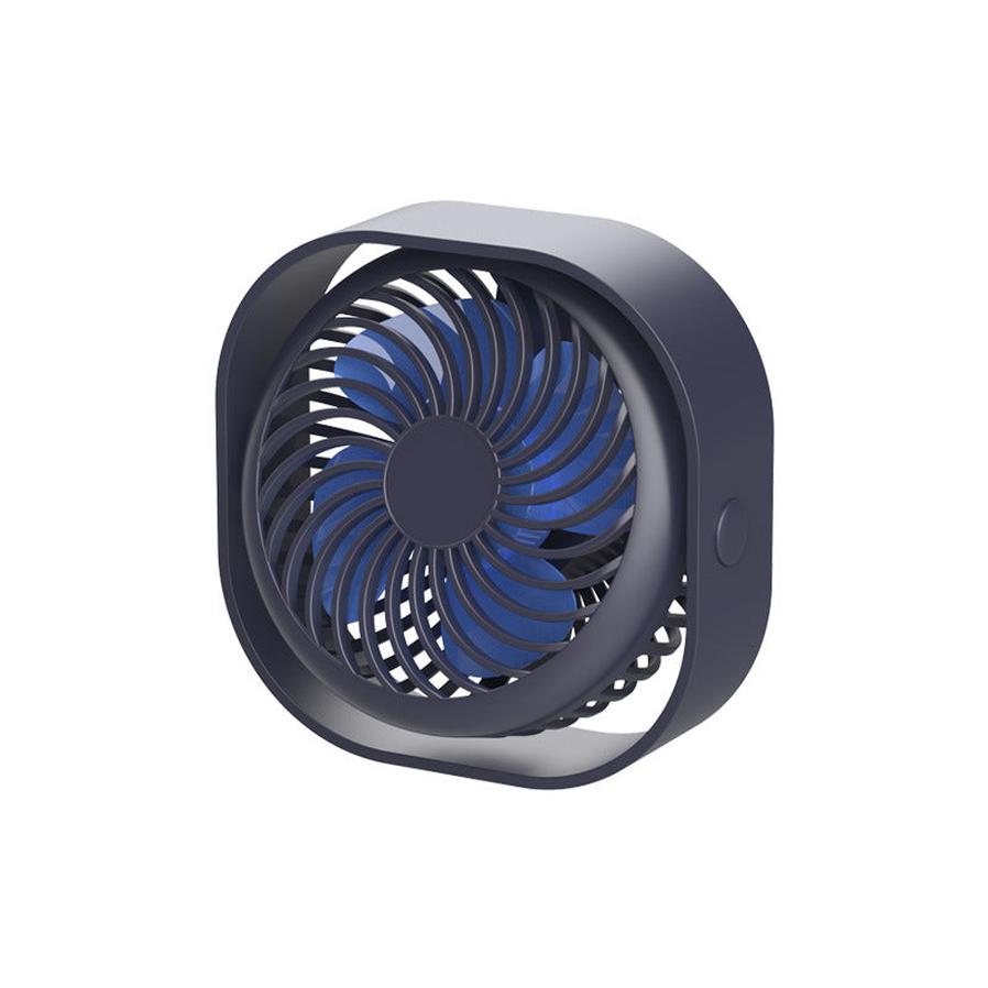 HKM-754131 Portable USB Rechargeable Fan with Adjustable Speed and Quiet Operation