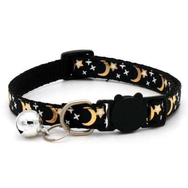 HKM-7545405 Adjustable Casual Cat and Dog Collar in Multiple Colors - 1.0CM Wide, Fits 19-32cm