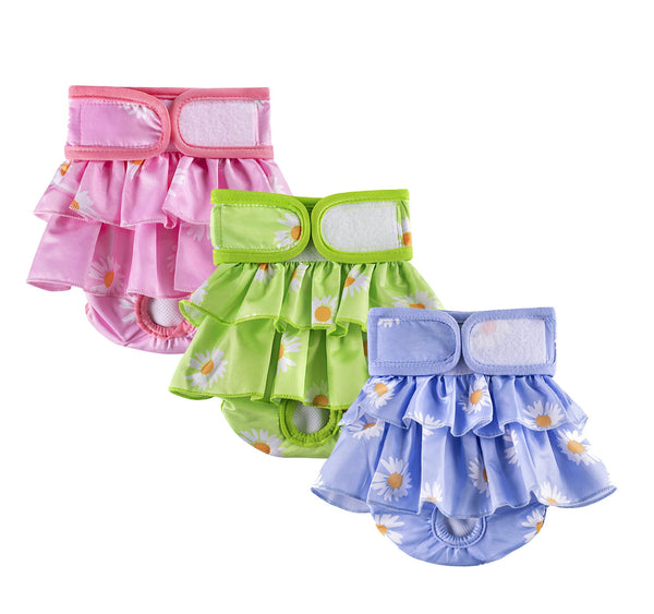 HKM-7545789 Leakproof Cotton Physiological Pants for Large Female Dogs - Multiple Colors Available