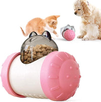 HKM-754643 Interactive Treat Dispensing Dog and Cat Toy - Fun Feeder for Enhanced Play and Slow Eating