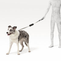 HKM-7547197 Shock Absorbing Dog Traction Rope - Durable Polyester and TPU Materials