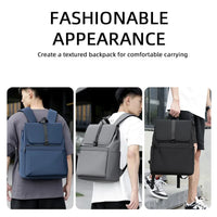 HKM-754835 Waterproof 17-Inch Laptop Backpack for Business and Travel, Versatile Student Bag for Men