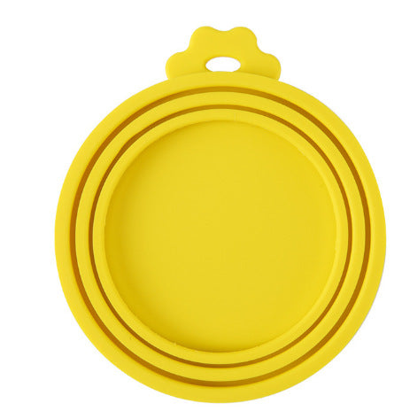 HKM-7549373 Three-in-One Silicone Pet Seal Cover with Spoon in Various Colors