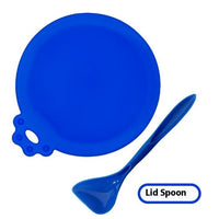 HKM-7549373 Three-in-One Silicone Pet Seal Cover with Spoon in Various Colors