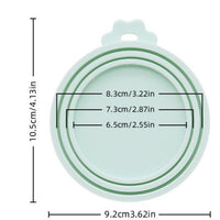 HKM-7549373 Three-in-One Silicone Pet Seal Cover with Spoon in Various Colors