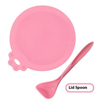 HKM-7549373 Three-in-One Silicone Pet Seal Cover with Spoon in Various Colors