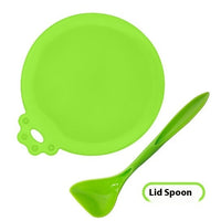 HKM-7549373 Three-in-One Silicone Pet Seal Cover with Spoon in Various Colors