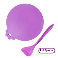 HKM-7549373 Three-in-One Silicone Pet Seal Cover with Spoon in Various Colors