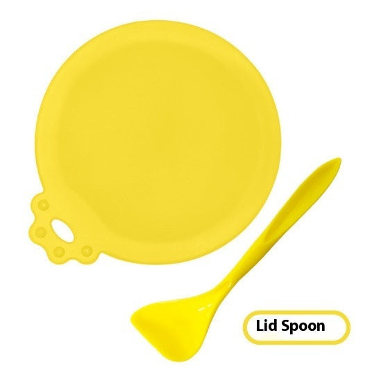 HKM-7549373 Three-in-One Silicone Pet Seal Cover with Spoon in Various Colors