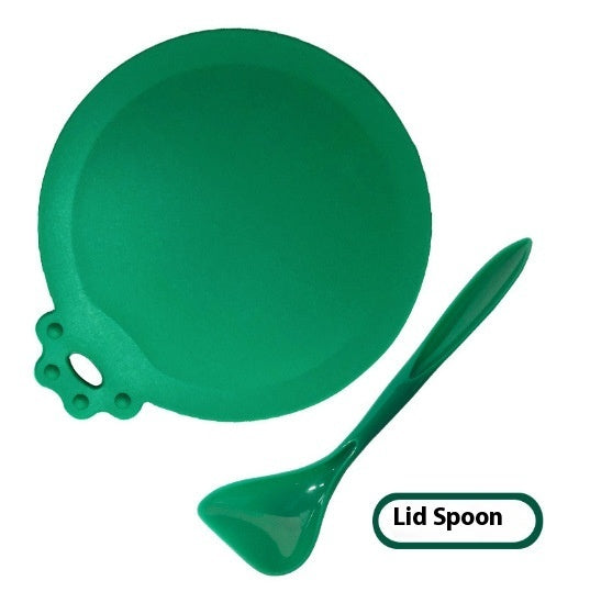 HKM-7549373 Three-in-One Silicone Pet Seal Cover with Spoon in Various Colors