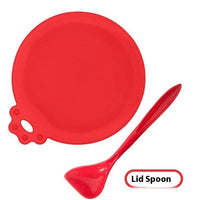HKM-7549373 Three-in-One Silicone Pet Seal Cover with Spoon in Various Colors