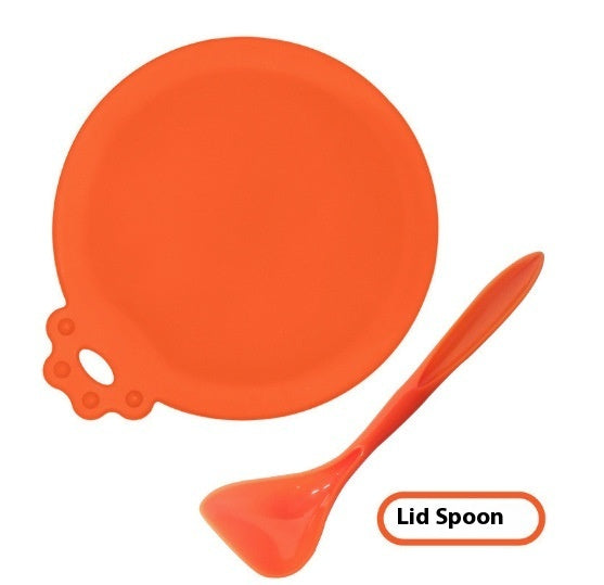 HKM-7549373 Three-in-One Silicone Pet Seal Cover with Spoon in Various Colors