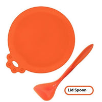 HKM-7549373 Three-in-One Silicone Pet Seal Cover with Spoon in Various Colors
