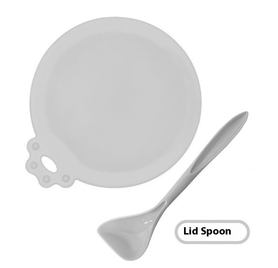 HKM-7549373 Three-in-One Silicone Pet Seal Cover with Spoon in Various Colors