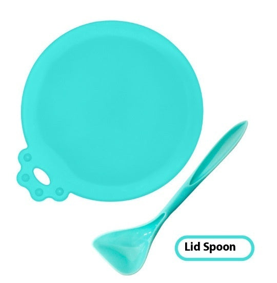 HKM-7549373 Three-in-One Silicone Pet Seal Cover with Spoon in Various Colors
