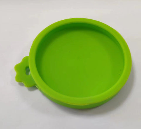 HKM-7549373 Three-in-One Silicone Pet Seal Cover with Spoon in Various Colors