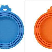 HKM-7549373 Three-in-One Silicone Pet Seal Cover with Spoon in Various Colors