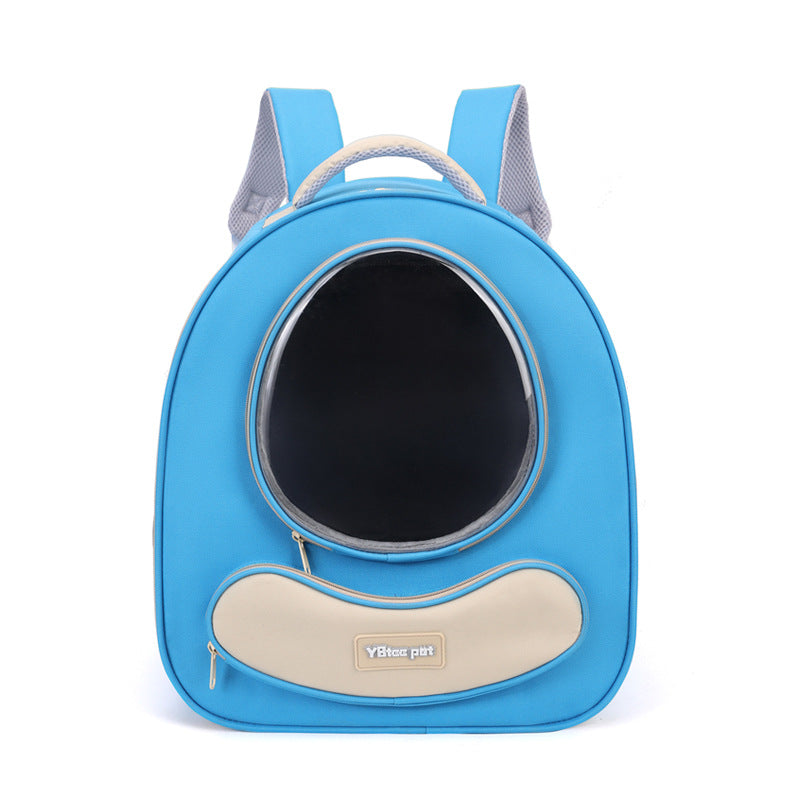 HKM-7549629 Large Capacity Space Capsule Backpack for Pets - Breathable and Comfortable Design