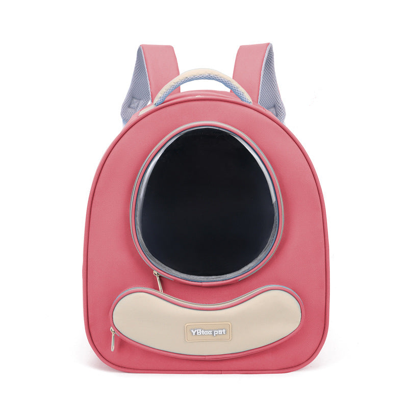HKM-7549629 Large Capacity Space Capsule Backpack for Pets - Breathable and Comfortable Design
