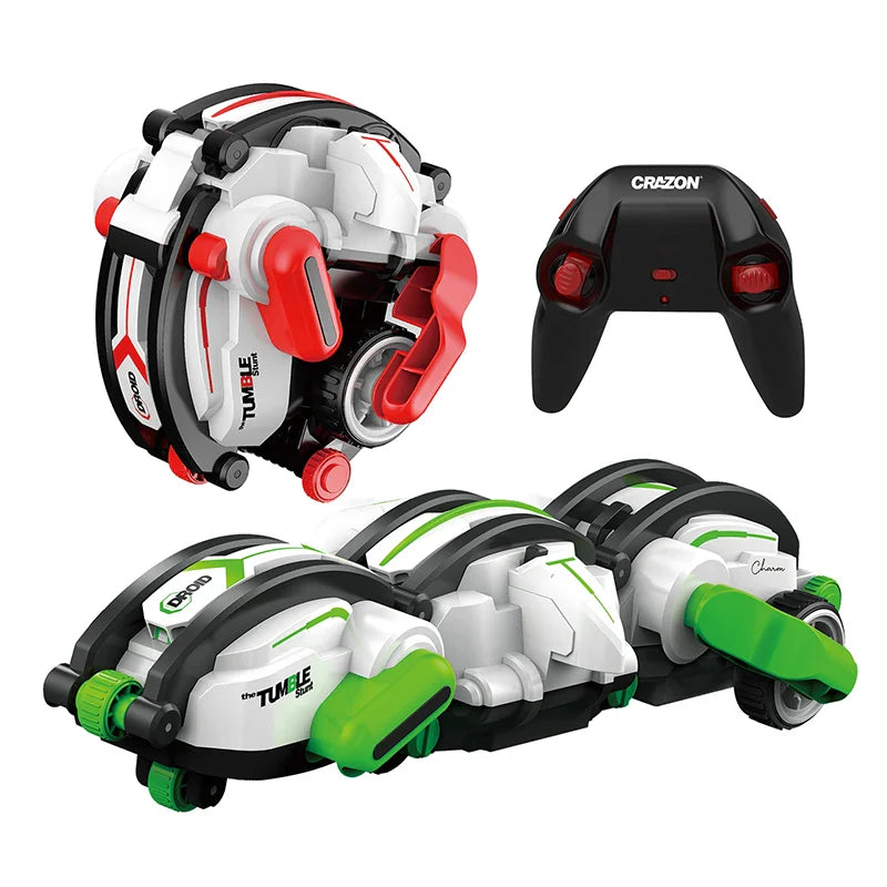 HKM-755027 360 Tumbling Deformation Remote Control Stunt Car - Electric RC Vehicle for Indoor and Outdoor Fun