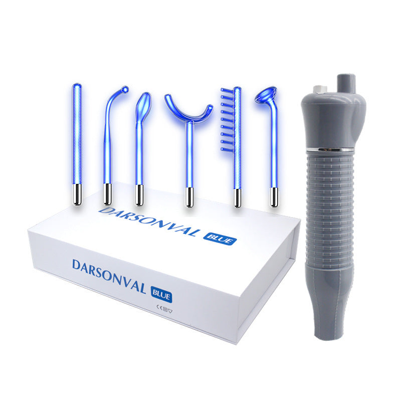 HKM-755027 6-Piece High Frequency Electrotherapy Ozone Skin Care Set for Skin Rejuvenation and Treatment