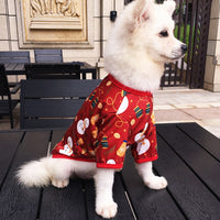 HKM-7551549 Cozy Cotton Dog Clothes for the Christmas Season
