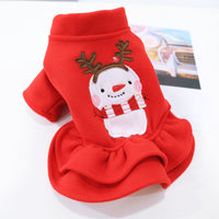 HKM-7551549 Cozy Cotton Dog Clothes for the Christmas Season